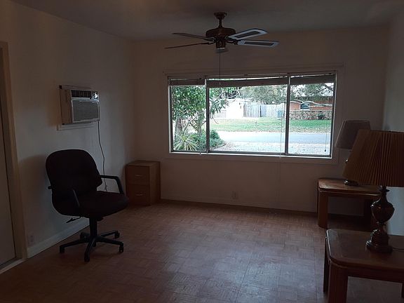 Large windows and parking space