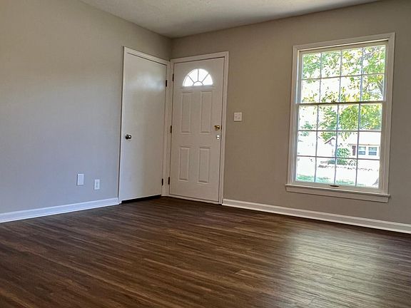 Living Room with Coat Closet