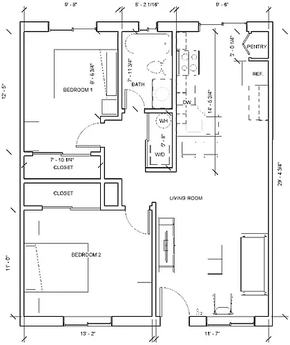 Floor plan Yarrow