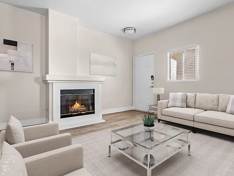 Living Room 2 Bedroom/2 Bath Floorplan