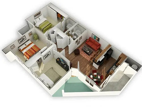Floor plan C1