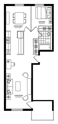 Floor plan 1005