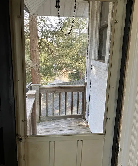 Balcony off Bedroom