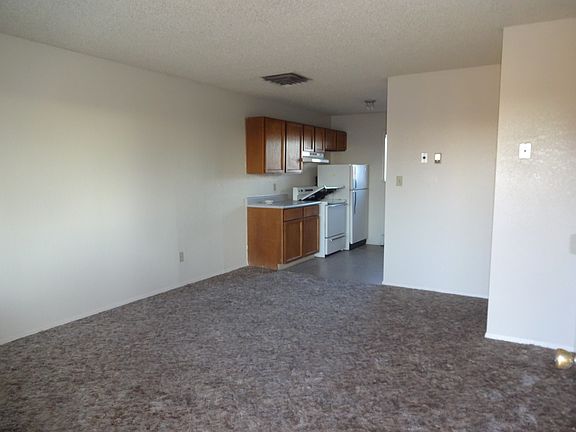 Living room into kitchen