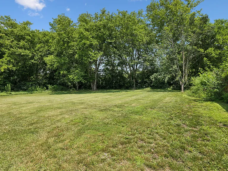 Plenty of room in the fenced in, level backyard