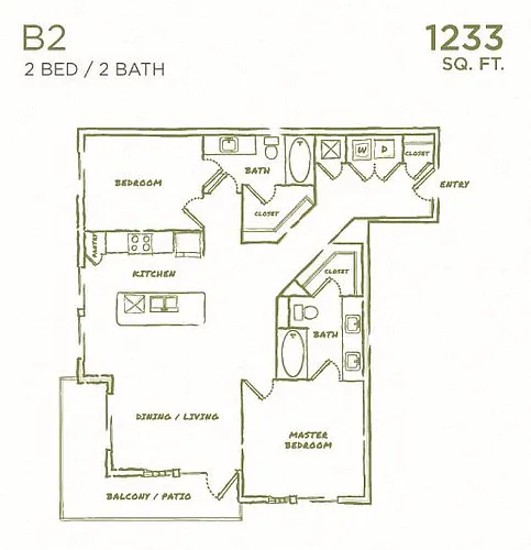 Floor plan B2