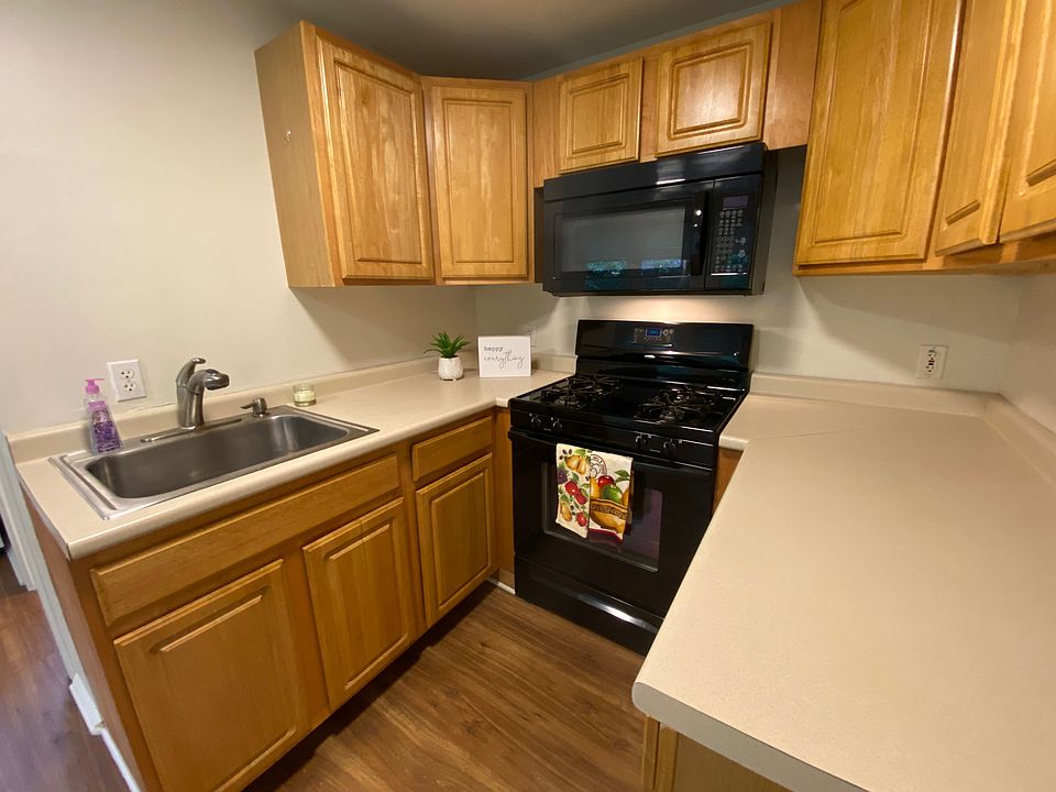 Another view of the kitchen area.