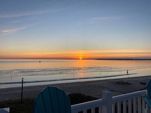 Sunset.