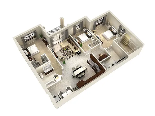 Floor plan C1-1336