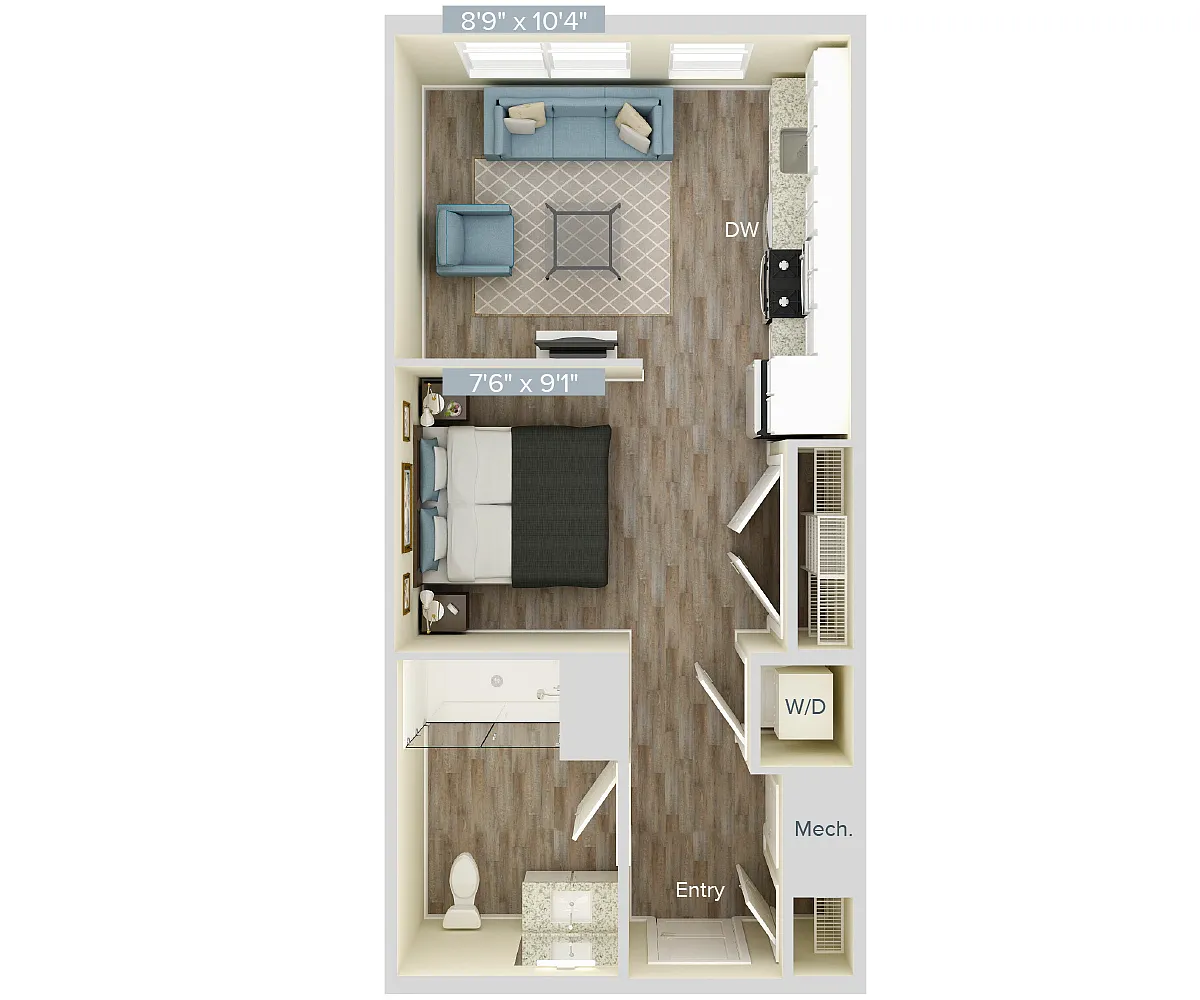 Floor plan S4-490-AC