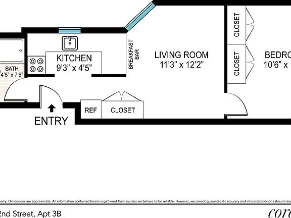 5th image of 185 E 2nd St APT 3B