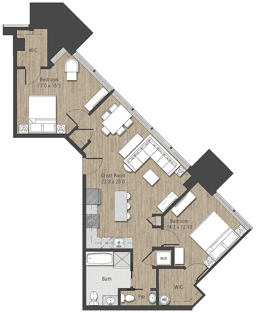 Floor plan Line 01B