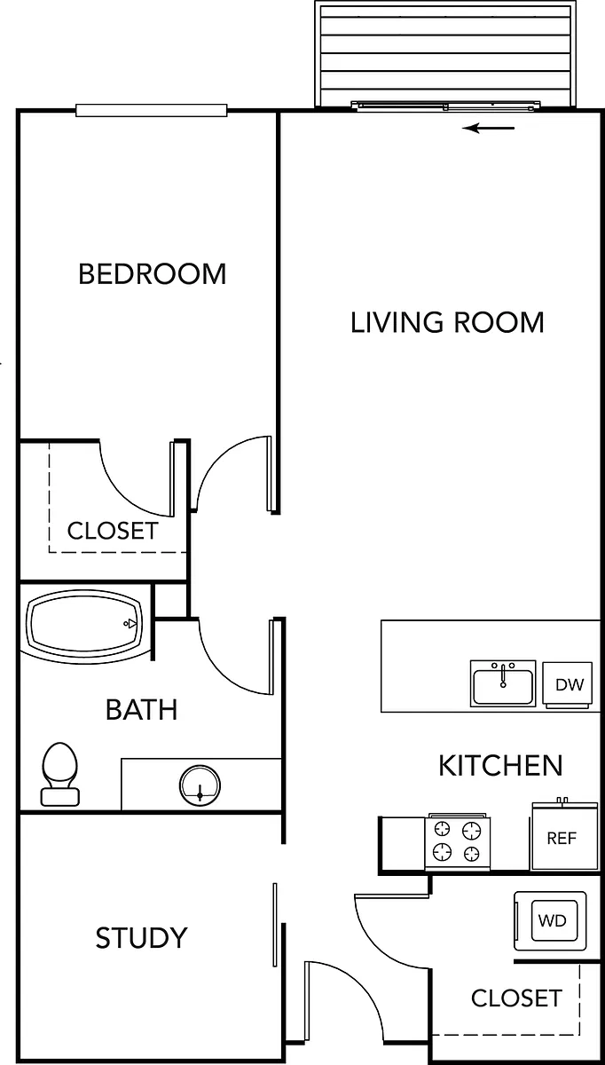 Floor plan Highland C1