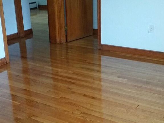 Living room when walking in