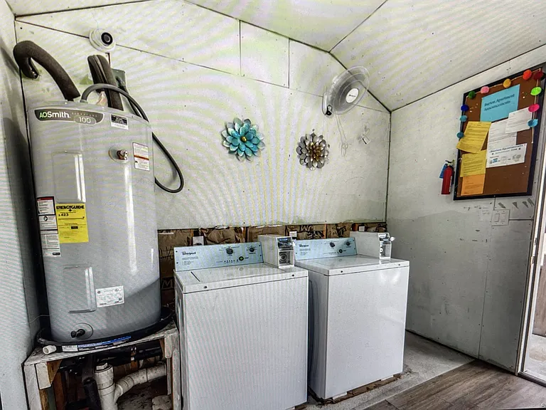 laundry area