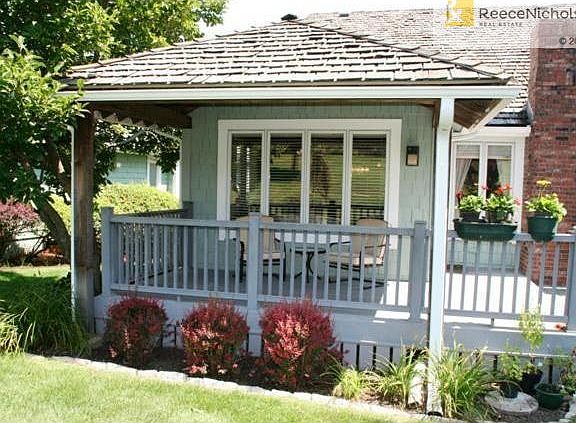 Enjoy late afternoon sunsets from the covered deck overlooking t