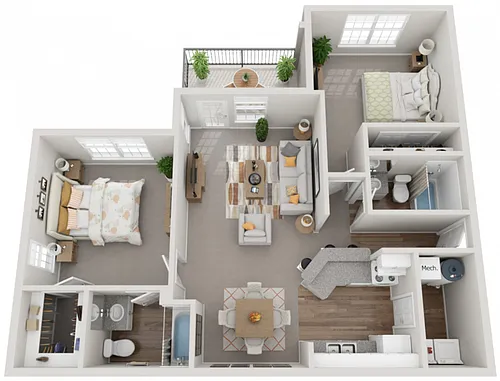 Floor plan The Brayton