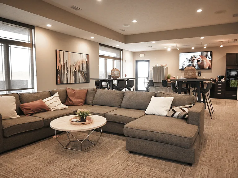 Large window and community are at The Sterling at Grand Island.