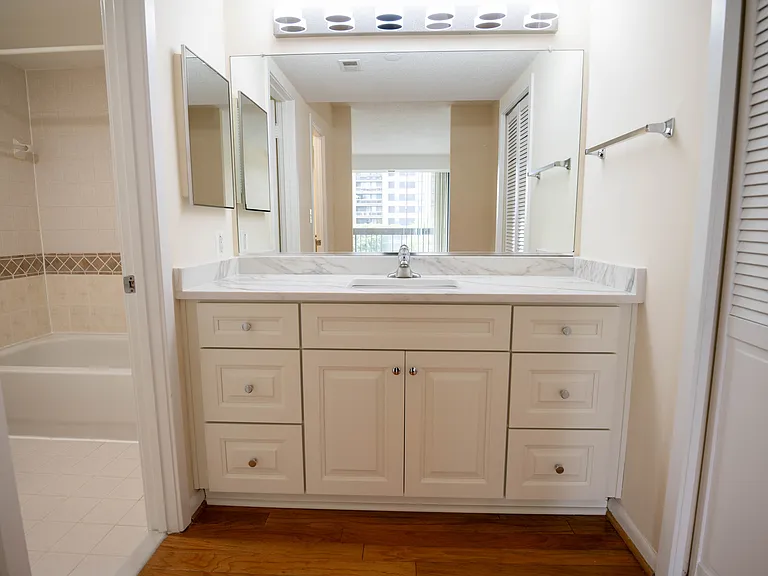 New Cabinet & marble counter top