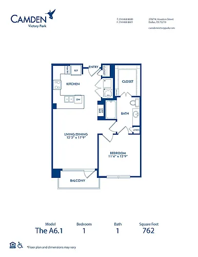 Floor plan A61