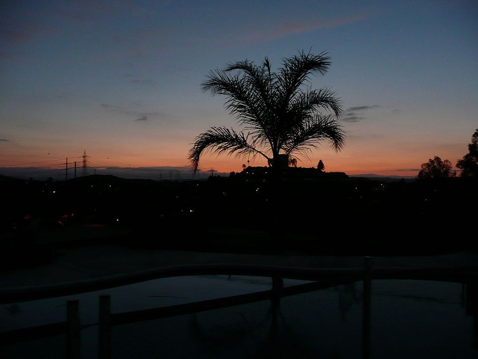 night time view