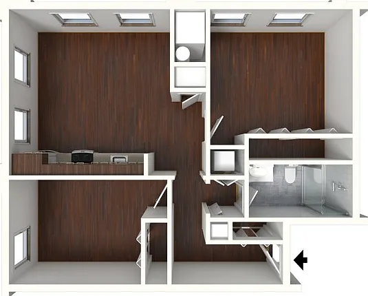 Two Bedroom - Floor Plan A Two Bedroom - Floor Plan A