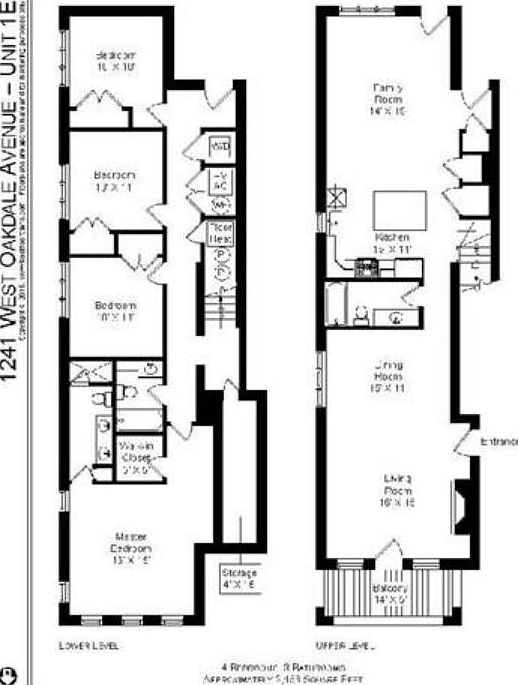 2nd image of 1239-1243 W Oakdale Ave #1241-1W
