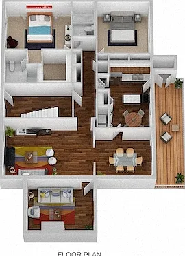 Indian Creek Apartments and Townhomes — Photo 95