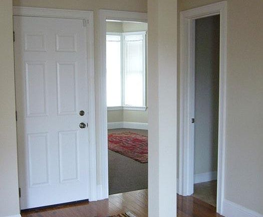 looking from diningroom to bedroom