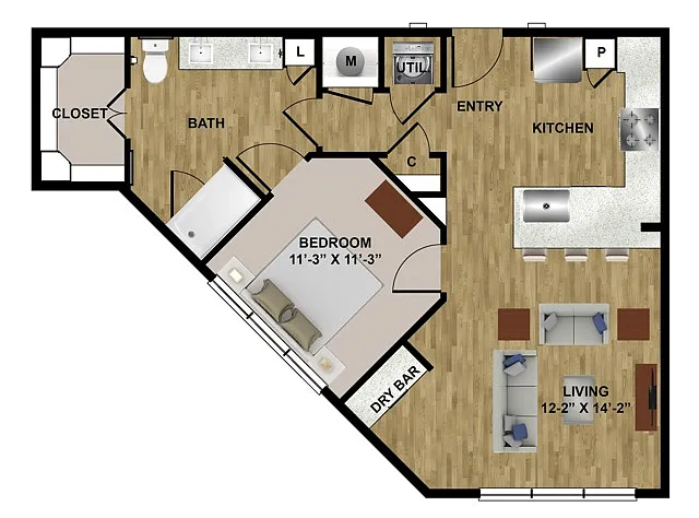 Floor plan Futurist