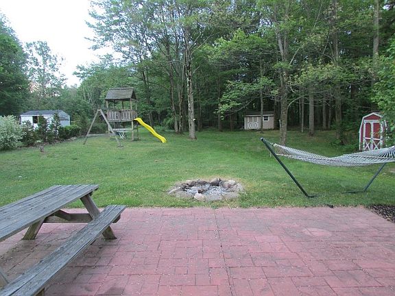 Private back yard