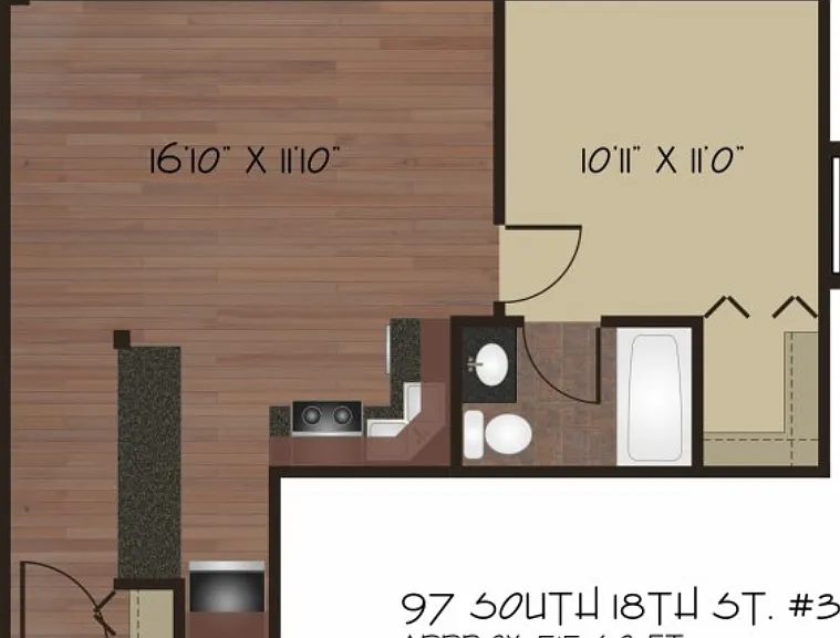 *Square footage is approximate. *Square footage is approximate.