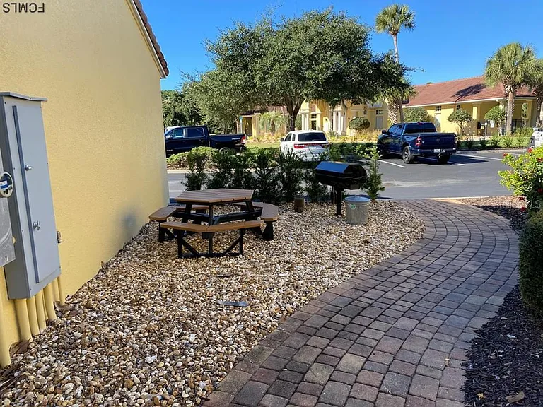 One of the BBQ areas situated throughout the property