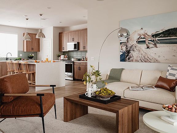 Plan 2 Model Home Great Room