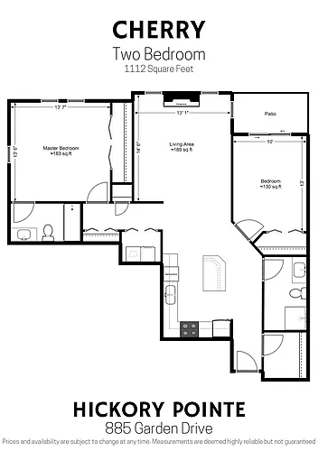 Floor plan Cherry
