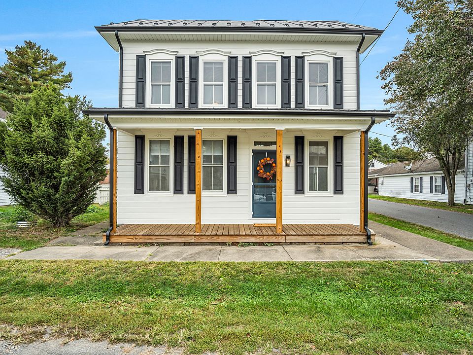 Front of the house - facing Market St.