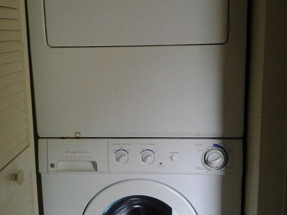 washer and dryer