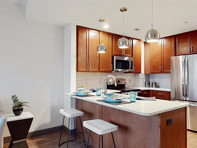 Many of our kitchens offer spaces for seating in the kitchen.