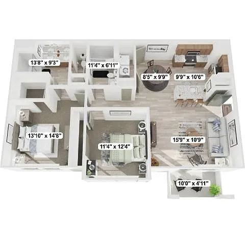 Floor plan The Morrison