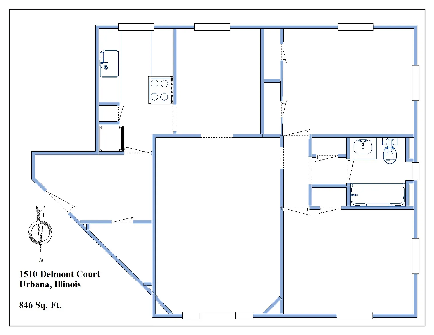 1510 Delmont Ct APT 1 photo 1