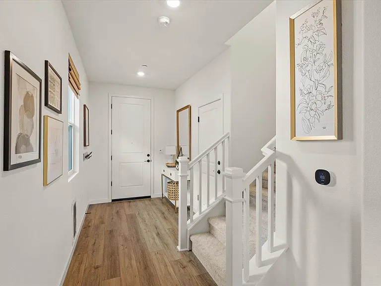 Front door.