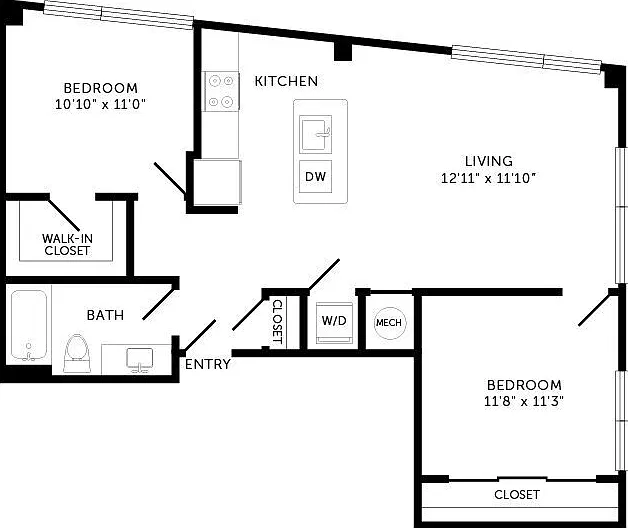 C08 floor plan Rowan