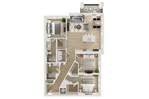 Floor plan C2A