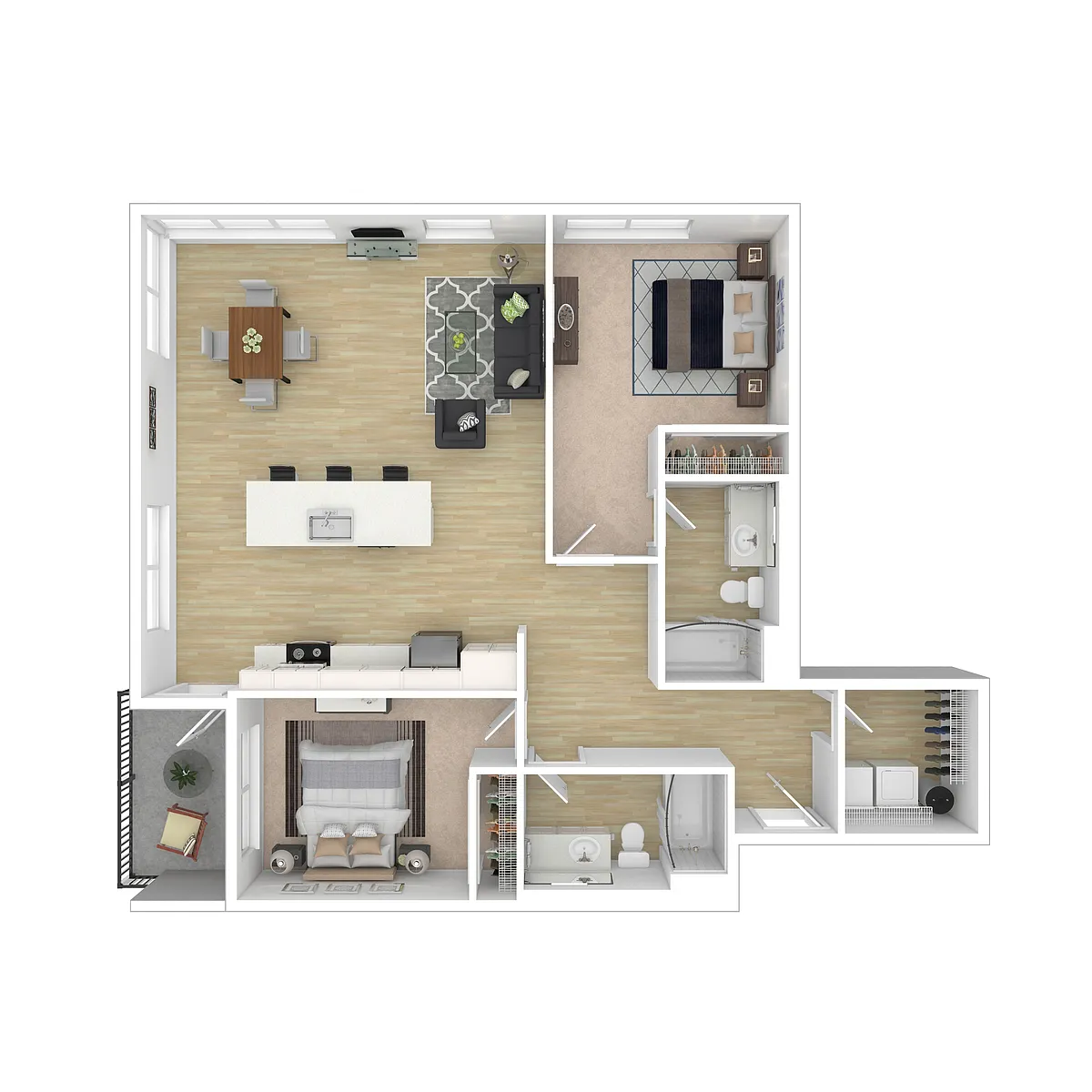 Floor plan B2