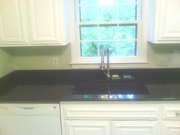New granite and faucet
