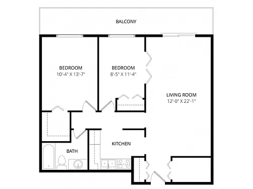 Floor plan The Riel