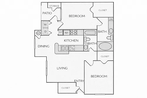 Floor plan B1