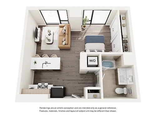 Floor plan A1-E