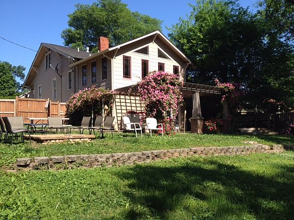 Fire pit, patio & lower deck