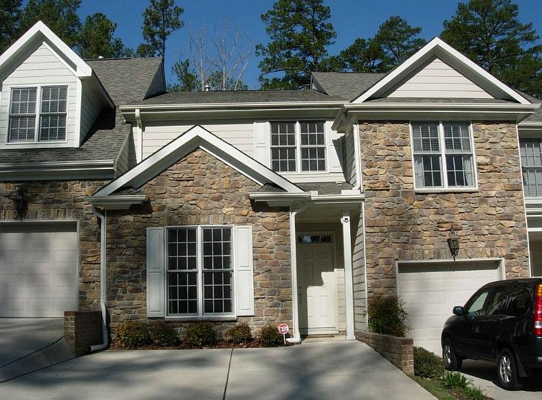 Outside view of townhouse